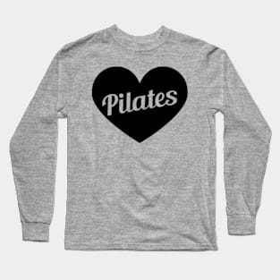 Pilates In My Heart - Pilates Lover - Heart Lover Long Sleeve T-Shirt